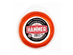 Леска триммерная Hammer 216-828 2.0мм 15м шестигранник в блистере