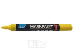 Маркер промышл. перманентный на основе жидк. краски MARKAL MARKPAINT ЖЕЛТЫЙ (Толщина линии 2 мм. Цветжелтый)