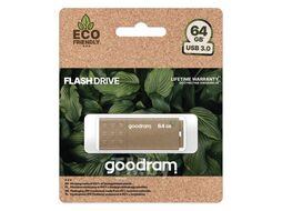 USB Flash GOODRAM Eco Friendly 64GB (UME3-0640EFR11) коричневый