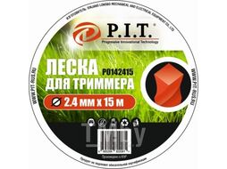 Леска для триммера, 2,4мм х 15м. кручен. PIT P0142415