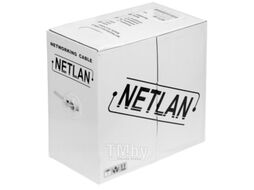 Кабель Netlan U/UTP 4 пары cat.5e (305м, черный)