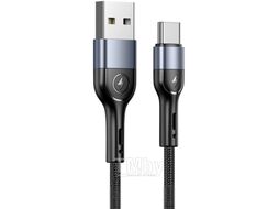 Кабель Usams U55 USB2.0 AM - Type-C / SJ449USB01 (1м, черный)