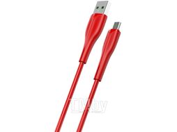 Кабель Usams U38 USB2.0 AM-MicroBM / SJ375USB03 (1м, красный)