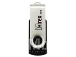 Usb flash накопитель Mirex Swivel Rubber Black 4GB (13600-FMURUS04)