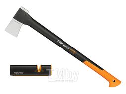 Топор-колун X21 L FISKARS с точилкой (комплект) (129047)