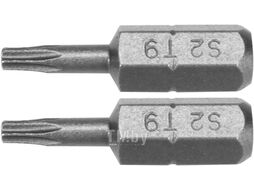 Бита TORX T9х25мм 1/4" (2шт) AlSl S2 Yato YT-77901