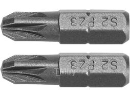 Бита PZ3х25мм 1/4" (2шт) AlSl S2 Yato YT-77882