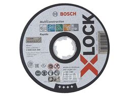 Круг отрезной 125х1.0x22.2 мм универс. Multi X-LOCK BOSCH (прямой)