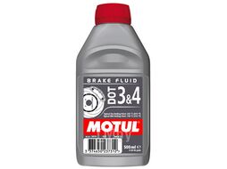 Жидкость тормозная MOTUL DOT 3 & 4 BRAKE FLUID (0.5L) SAE J1703 ISO4925 DOT3,DOT4(СИНТ.) 102718