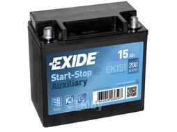 Аккумуляторная батарея EXIDE EK151 рус 15Ah 200A 150/90/145 EK151