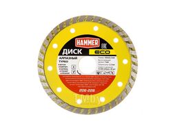 Диск алмазный Hammer ECO 206-228 Турбо Ф125х22мм 596671