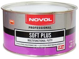 Шпатлёвка мягкая NOVOL Soft Plus 1,8 кг 1245