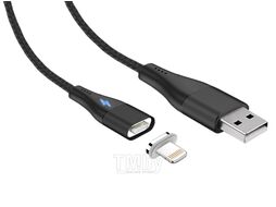 Кабель Jet.A JA-DC49 1м USB 2.0 Type-A/Lightning Black