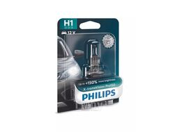 Лампа галогенная H1 12V X-treme Vision Pro150 1шт блистер (яркость +150%) Philips 12258XVPB1