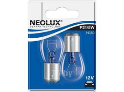 Лампа накаливания P21/5W 12V 21/5W BAY15d Standart (стандартные характеристики) NEOLUX N380