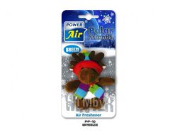 Ароматизатор Олень: подвесная игрушка Polar Friends rudolph с ароматом свежести JEES PF-10R