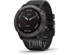 Умные часы Garmin Fenix 6X Sapphire/ 010-02157-11 (темно-серый)