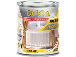 Эмаль Dekor Для радиаторов отопления (1.8кг, алкид)