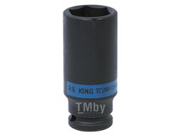 Головка торцевая ударная глубокая шестигранная KING TONY 1/2", 25 мм 443525M