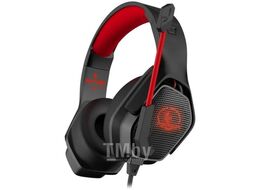 Наушники с микрофоном Jet.A GHP-280, Black-Red