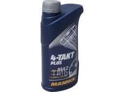 Масло для четырехтактных двигателей MANNOL 10W-40, канистра 1л, 4-Takt Plus MA101668