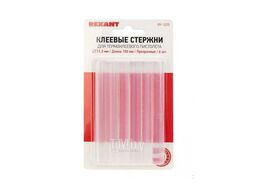 Стержни клеевые REXANT d 11 мм, 100 мм, прозрачные (6 шт./уп.) (блистер) 09-1225