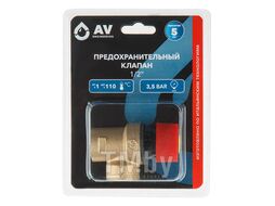 Предохранительный клапан 1/2" 3,5 Бар AV Engineering