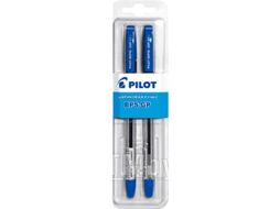 Набор шариковых ручек Pilot Super Grip B-BPS-GG-F (L/L) (2шт, синий)