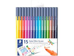 Фломастеры Staedtler Триплюс 323 TB15 (15шт)