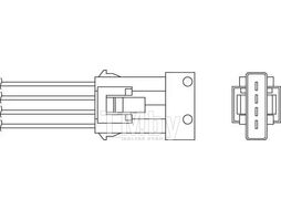 Лямбда-зонд Saab 9-3, 9-5, Volvo S70, C70, V70, XC70 BERU OPH013