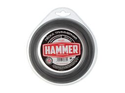 Леска триммерная Hammer 216-829 2.0мм 15м звезда двойная с армированием в блистере