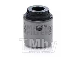 Фильтр масляный VAG 1,2 TSI, 1,4 TSI > 08 MANN-FILTER W712/94