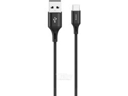 Кабель Olmio Basic USB 2.0 - Type-C / 041638 (1.2м, черный)