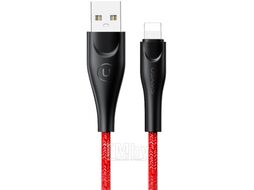 Кабель Usams U41 USB2.0 AM - Lightning / SJ397USB02 (3м, красный)