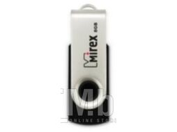 Usb flash накопитель Mirex Swivel Rubber Black 8GB (13600-FMURUS08)