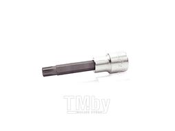 Головка 1/2" с насадкой SPLINE M10S удлин. 100мм TOPTUL (BCYA1610S)