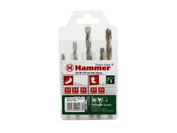 Набор сверел Hammer Flex 202-906 DR set No6 (5pcs) 5-8mm металл\камень, 5шт. Hammer 202-906