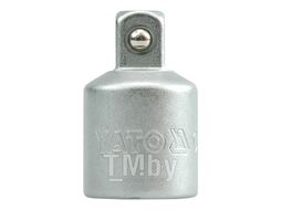 Головка-переходник 3/4"(F)x1/2"(М) L51мм CrV Yato YT-1259