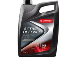 Моторное масло CHAMPION ACTIVE DEFENCE B4 DIESEL 10W40 5L ACEA A3 B4API SL CFMB 229.1VW 505 00 8204210