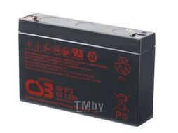 Аккумуляторная батарея CSB GP 672 6V/7.2Ah