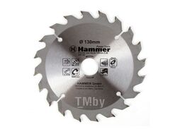 Диск пильный Hammer Flex 205-101 CSB WD 130ммx20x20/16мм по дереву 30651