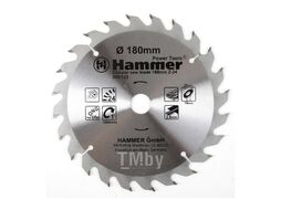 Диск пильный Hammer Flex 205-122 CSB WD 180ммx24x20/16мм по дереву 38350