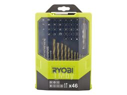 Набор сверл и бит RYOBI RAK46MiXC (46 шт.)