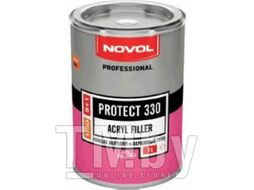 Грунт акриловый 5+1 серый (без отвердителя) NOVOL PROTECT 330 Trio 1 л 37311