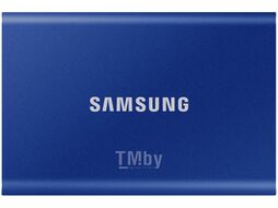 Внешний жесткий диск SAMSUNG 500Gb SSD T7 500Gb [MU-PC500H] синий