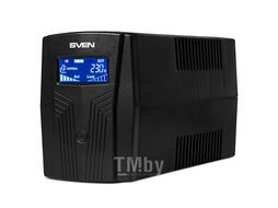 Источник бесперебойного питания Sven Pro 650 (LCD, USB) 650VA/390W Линейно-интерактивный, хол.старт, 2роз.