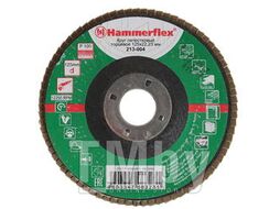 Круг лепестковый торцевой КЛТ Hammer Flex 213-004 125 Х 22 Р 100 тип 1 29434