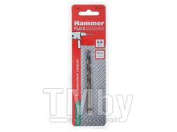 Сверло HAMMER Flex 202-511 DR CO 6,00мм*93мм кобальт M35, DIN338, HRC65-70 59145