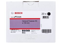 Круг шлифовальный флисовый (150 мм, зернистость 320) General Purpose Disc Bosch 2608624127