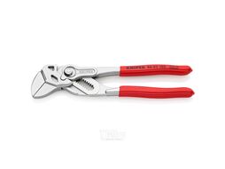 Клещи переставные-гаечный ключ хромированные 180мм (Knipex) 8603180